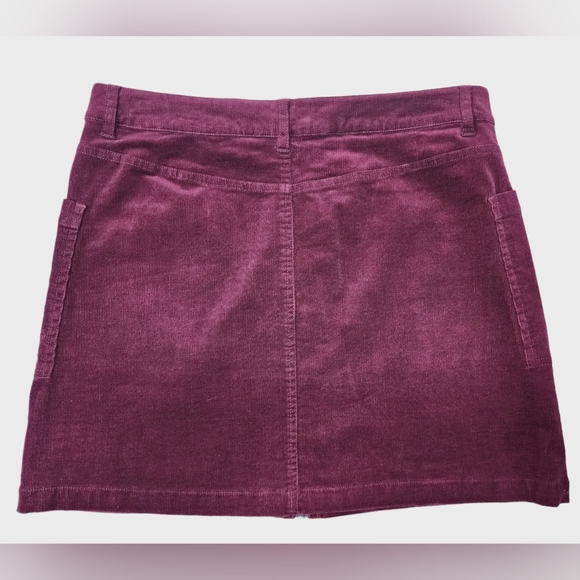 1.state Corduroy Zip-Front Mini Skirt - Picture 4 of 10